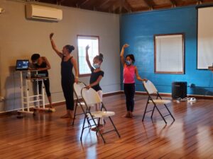Image of Charlita Shuster and Elementary School Dance Students - afterschool ballet class at the Missionary Studios